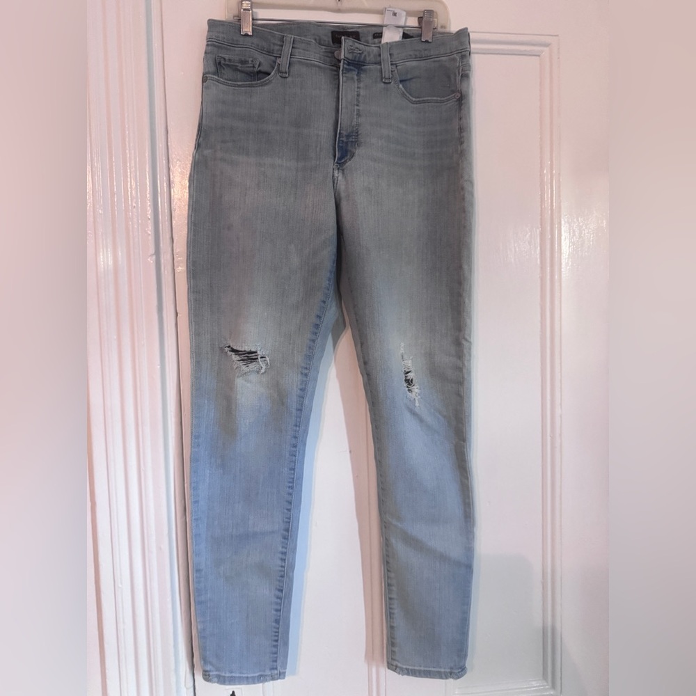 Light Blue Distressed Jeans
